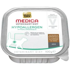 Garantierte Lieferung Select Gold Medica Hypoallergen Pute,Kartoffel 100 g